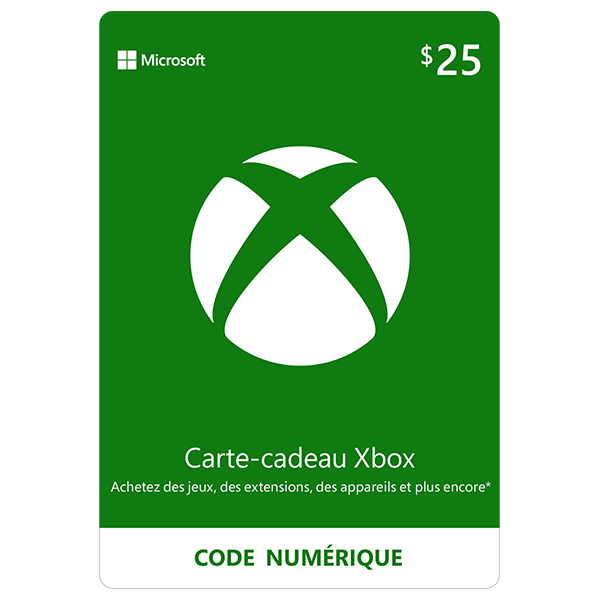 Xbox Gift Card $25