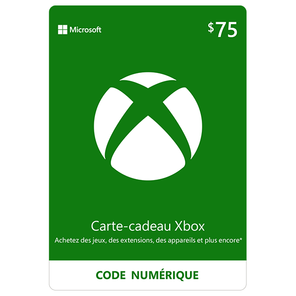 Xbox Gift Card $75