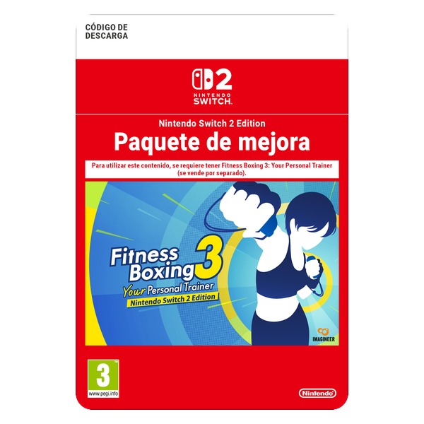 Fitness Boxing 3: Your Personal Trainer – Paquete de mejora a la versión Nintendo Switch 2 Edition