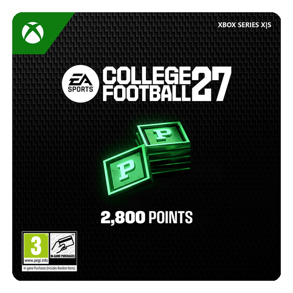 COLLEGE FOOTBALL 27 - 2800 CUT POINTS