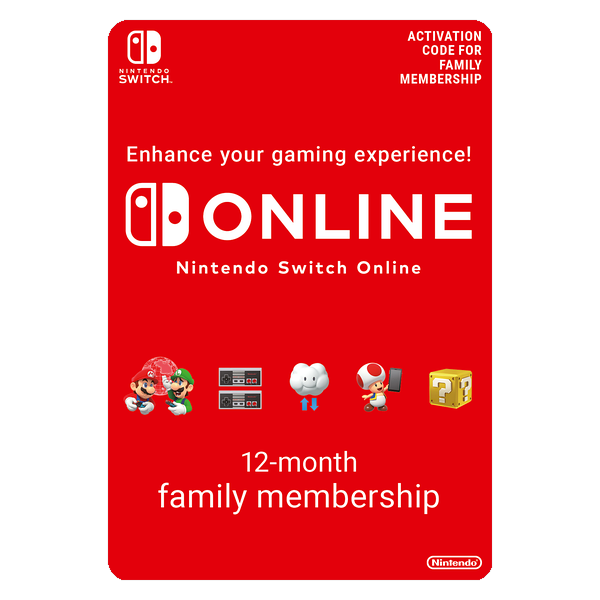 365 days Switch Online membership (Family)
