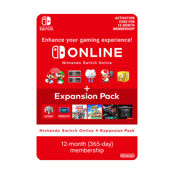 Nintendo Switch Online + Expansion Pack (Individual Membership)