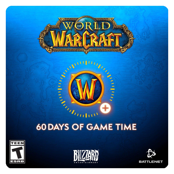 World of Warcraft 60-Day Pre-Paid Game Time Card