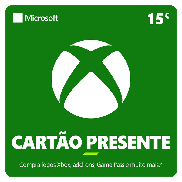 Cartão de Presente Xbox 15€