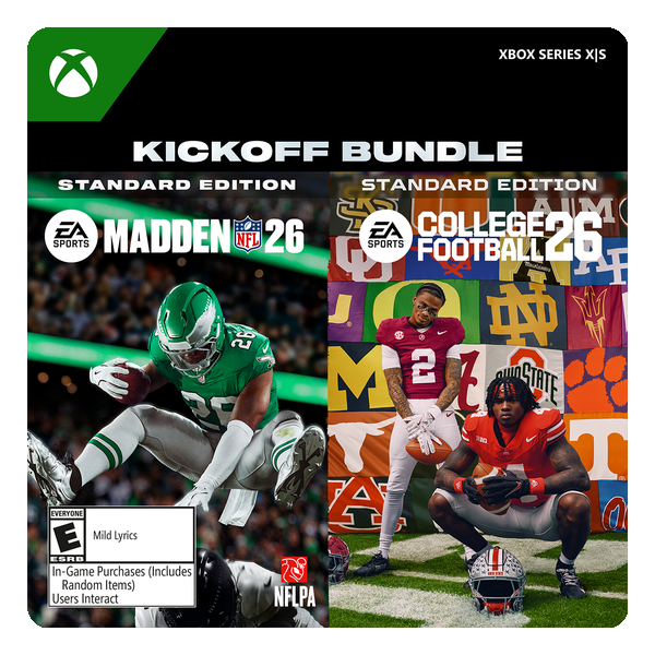 COLLEGE FOOTBALL 26 KICKOFF BUNDLE